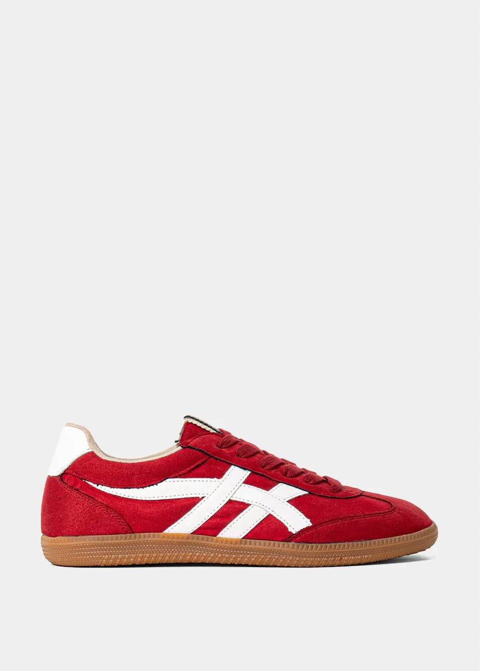 NEW SHU SHOP women's sasha sneaker in red